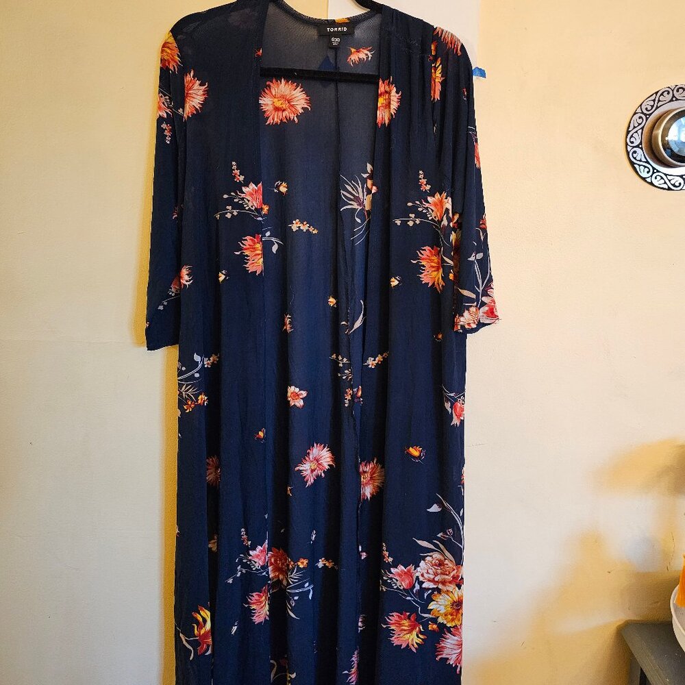 floral caridgan torrid